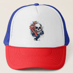 Skull und Koi Serenity Truckerkappe