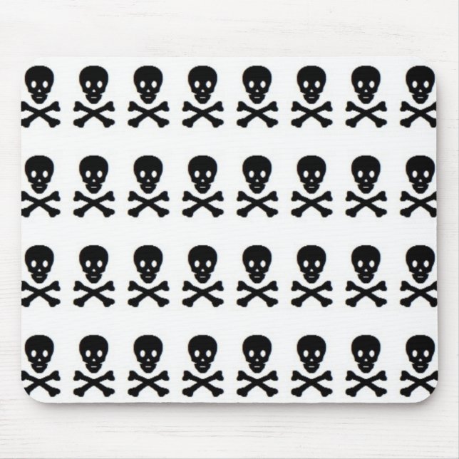 SKULL UND KREUZEN MOUSEPAD (Vorne)