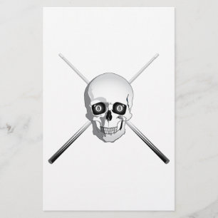 Skull und Pool Cues
