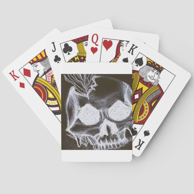 Skull Unterwasser Spielkarten (Rückseite)