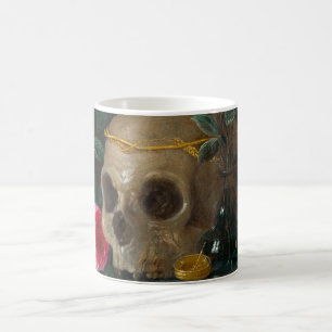 Skull Vanitas Still Life Jan van Kessel Kaffeetasse