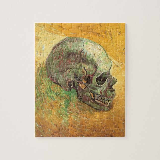 Skull von Vincent van Gogh, Vintager Impressionism (Vertikal)