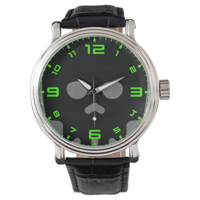 Skull Watch Armbanduhr (Vorderseite)