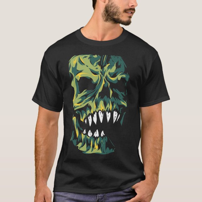 Skull Zombie T-Shirt (Vorderseite)