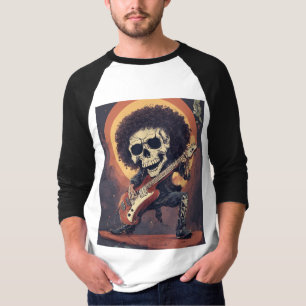 SkullDesign #RabidSkull #ElectricGuitar #SkullArt T-Shirt
