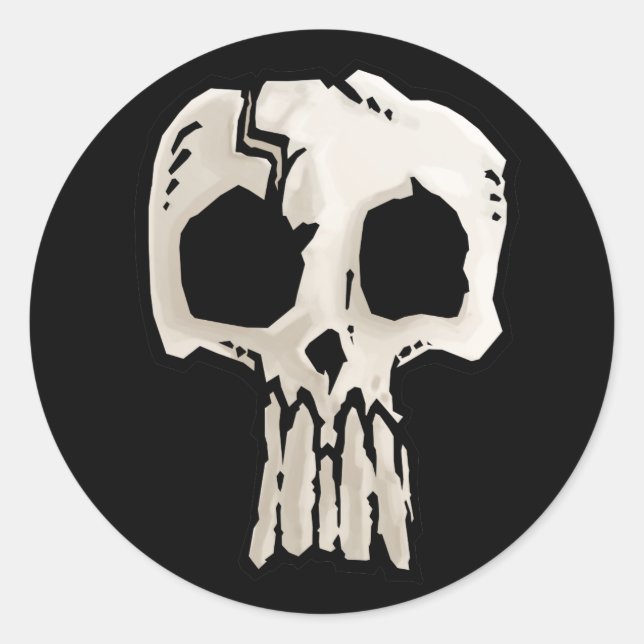 Skullie Sticker (Vorderseite)