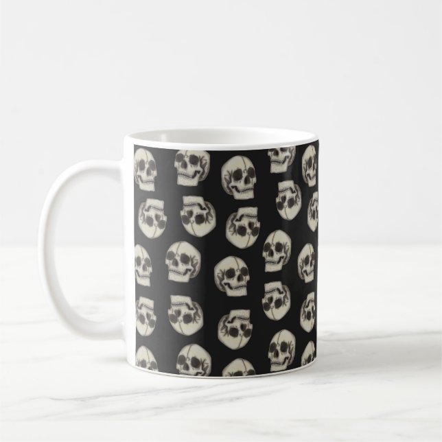 Skulls - Black Coffee Tasse (Links)