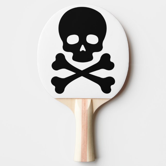 Skulls Bones Tischtennis Schläger (Vorderseite)