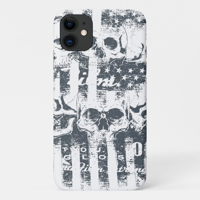 SKULLS Case-Mate iPhone HÜLLE (Rückseite)