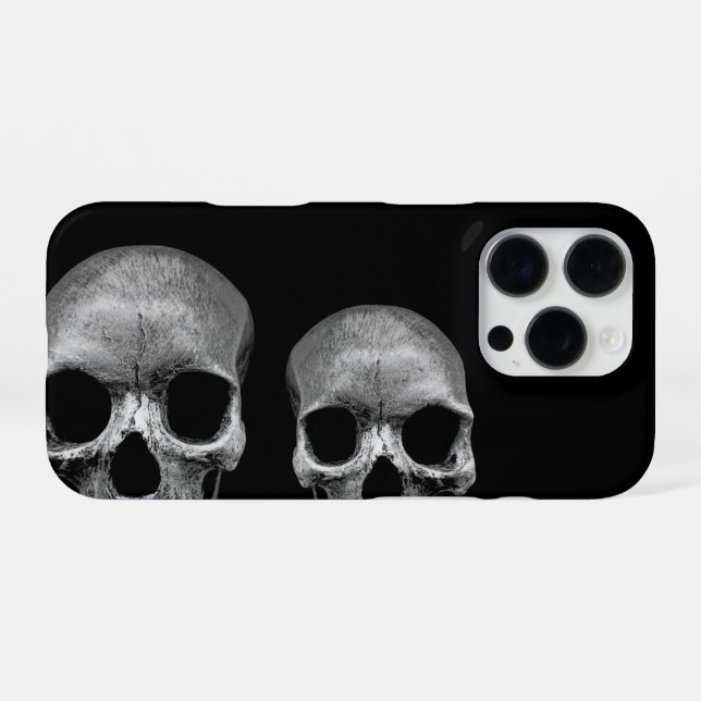 Skulls - Funny iPhone 16 Pro Hülle (Rückseite (Horizontal))