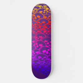 Skulls Graffiti-Kolonne Skateboard