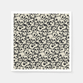 Skulls Napkins Serviette