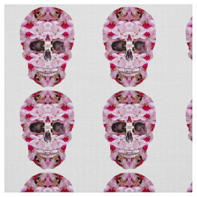 Skulls Polyester Poplin (60" Breite) Stoffe (Muster)