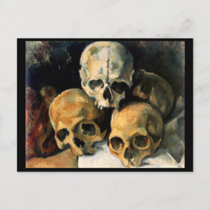 Skulls Pyramide Postkarte