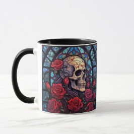 Skulls schauen nach innen Kaffee Tasse