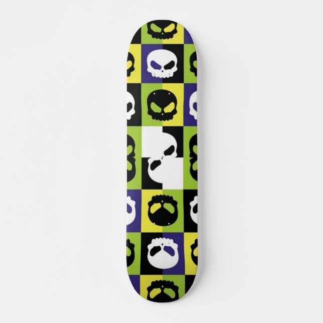 Skulls Skateboard (Vorne)