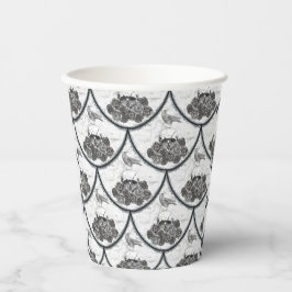 Skulls und Crows Paper Cups Pappbecher