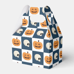 Skulls und Pumpkins Karos Geschenkschachtel