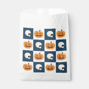 Skulls und Pumpkins Karos Geschenktütchen