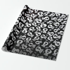 Skulls - wrapping paper geschenkpapier