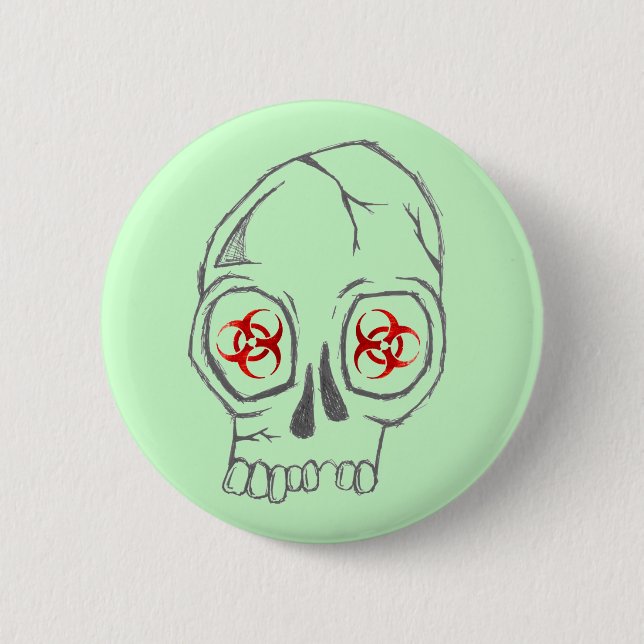 SkullSick Button (Vorderseite)
