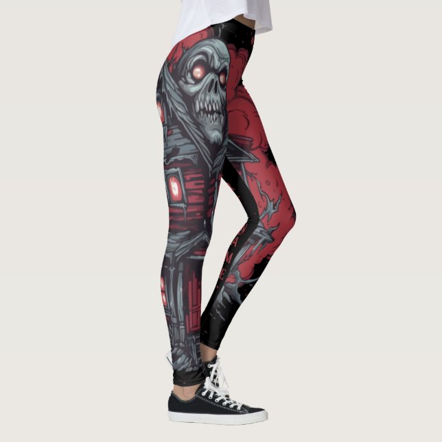 Skulltop Manor: Ein Albtraum entfesselt Leggings (Rechts)