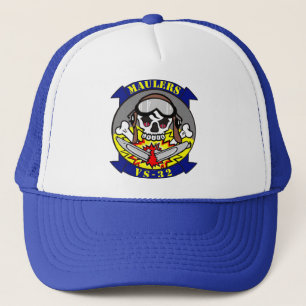Skully Fernlastfahrer-Hut Truckerkappe