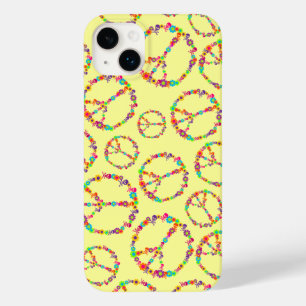 Skully Flower Power Friedenszeichen Case-Mate iPhone Hülle