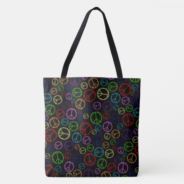 Skully Frieden Tasche (Vorderseite)