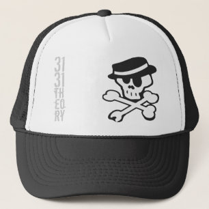 Skully Grafik-Kappe Truckerkappe