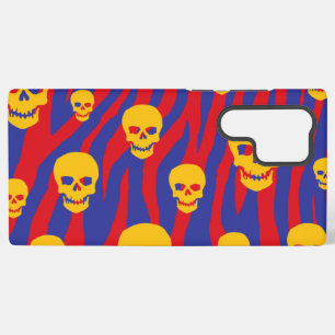 Skully Pop Zebra Samsung Galaxy Hülle