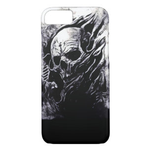 Skully Schädel-König Reaper Airbrush Art iPhone Case-Mate iPhone Hülle