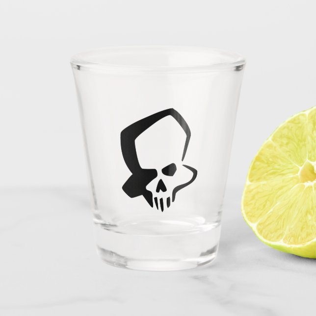 Skully Shot Glass Schnapsglas (Vorderseite)