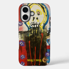 Skully Skull IPhone 16 Fall Hülle