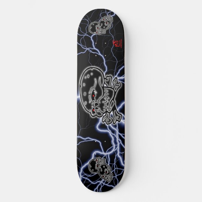 Skullz Skateboard (Vorderseite)