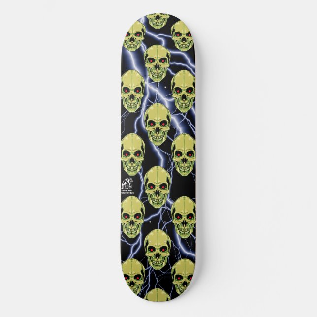 Skullz Skateboard (Vorderseite)