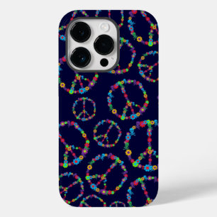 Skulptur Blume Power Friedenszeichen Case-Mate iPhone 14 Pro Hülle