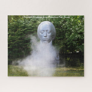 Skulptur Hamilton New Jersey Weihnachtsgrüße