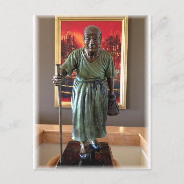 Skulptur Postkarte (Vorderseite)