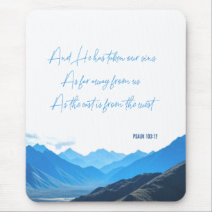 Skulptur Psalm103:12 Mousepad