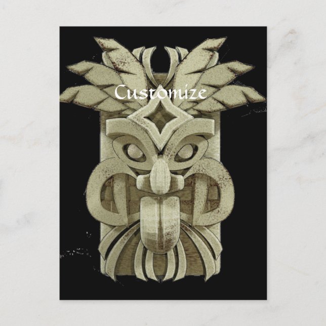 Skulptur Thunder_Cove Postkarte (Vorderseite)