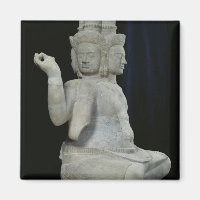 Skulptur von Brahma mit vier Gesichtern