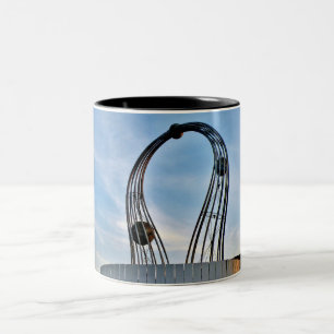 Skulptur Zweifarbige Tasse