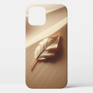 Skulpturales Blattgold auf Dünenhintergrund Minima Case-Mate iPhone Hülle