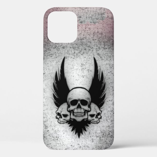 Skulpturen auf schwarzen Flügeln Case-Mate iPhone Hülle (Rückseite)