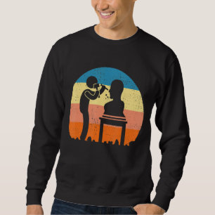 Skulpturen aus Holz Sweatshirt