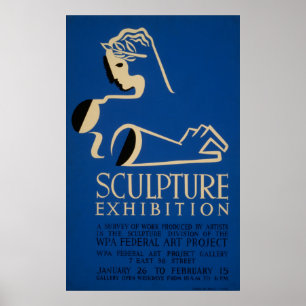 Skulpturenausstellung - Eine Übersicht über die Ar Poster