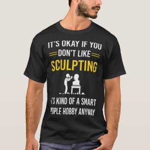 Skulpturenskulptur für intelligente Menschen T-Shirt