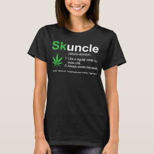 Skuncle wie ein normaler Onkel, aber kühle T-Shirt