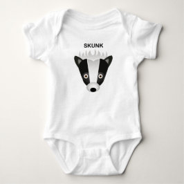 Skunk - Baby Jersey Bodysuit Baby Strampler